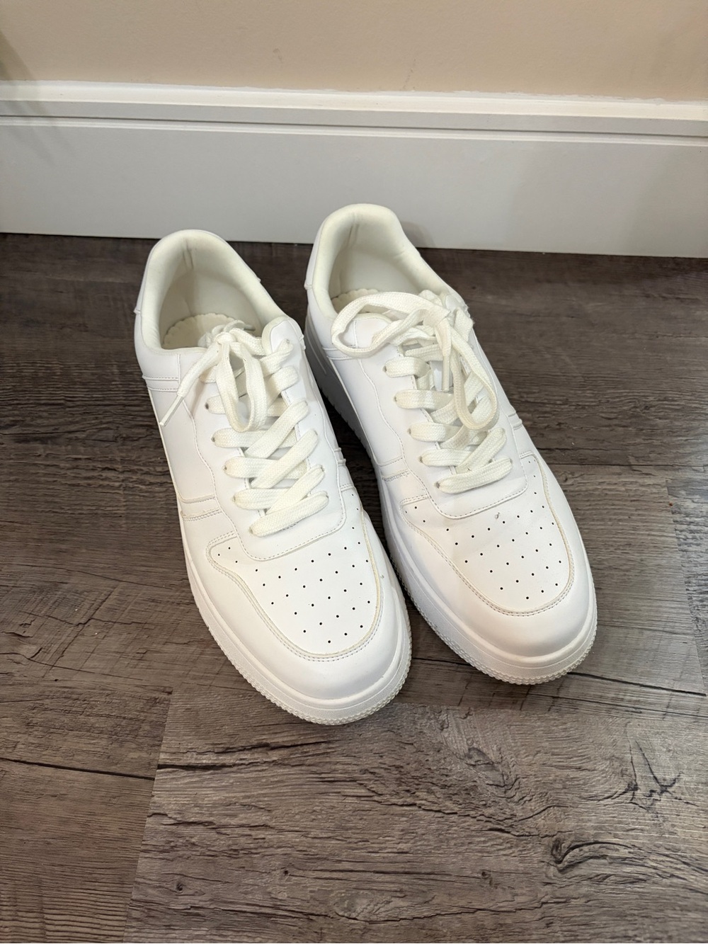 Call It Spring White Low-Top Sneakers